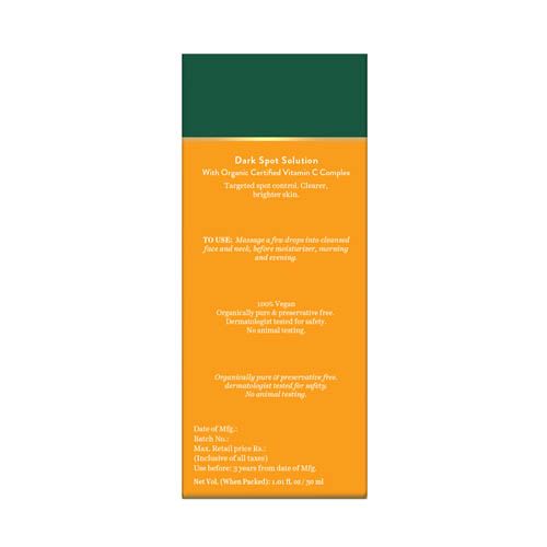 Biotique Advanced Organics-Vitamin C Dark Spot Solution - 30 ml