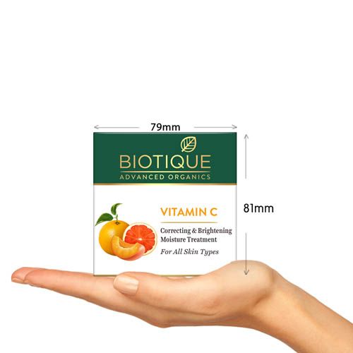 Biotique Vitamin C Correcting and Brightening Moisture Treatment (50 gm)