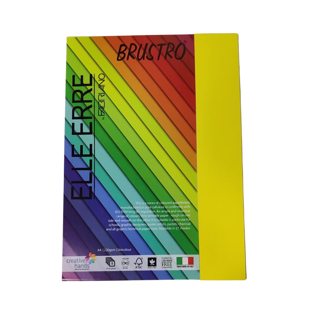 Brustro Elle Erre A4 (Pack of 9 sheets) OPEN STOCK