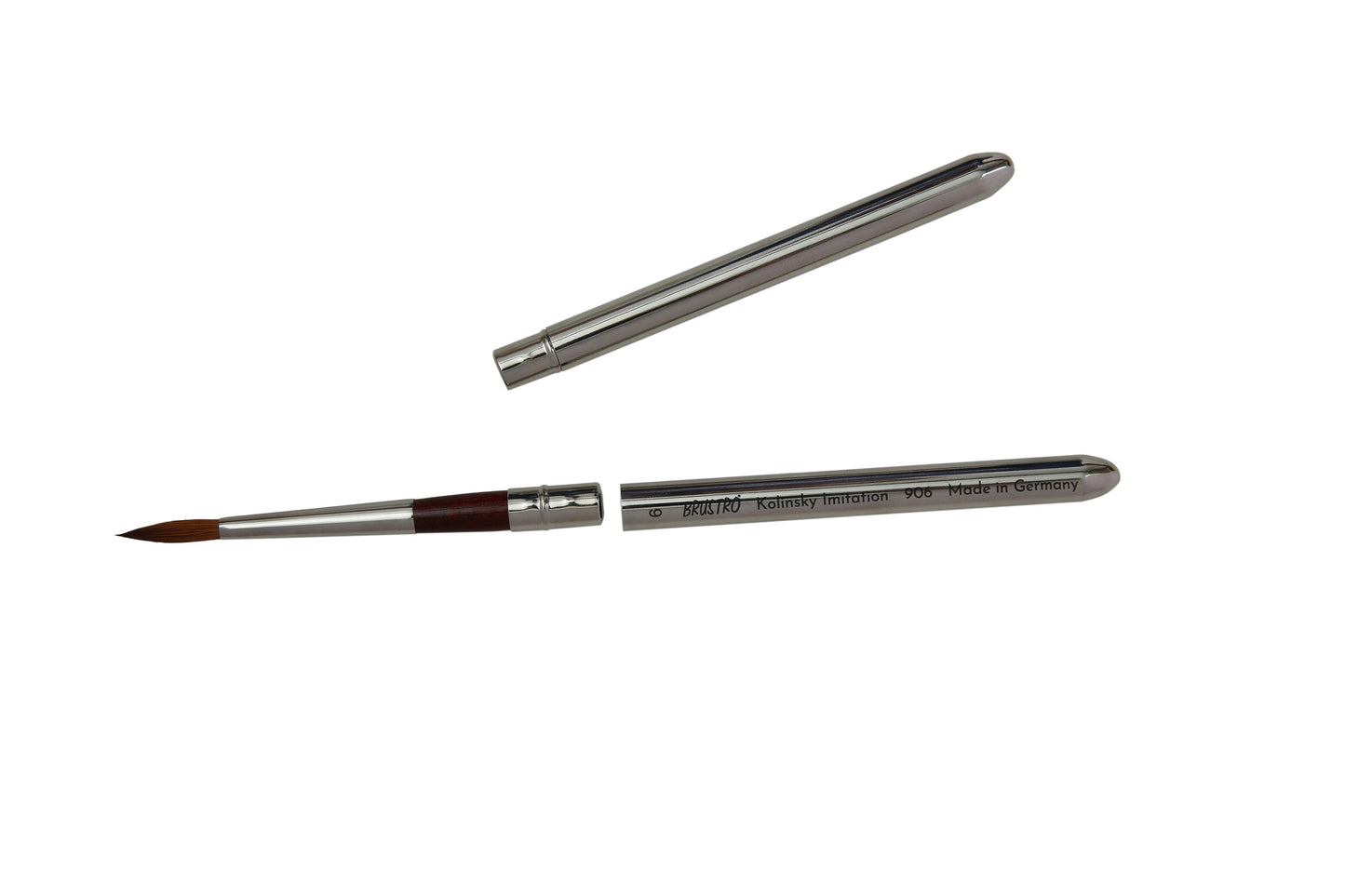 Brustro Kolinsky Imitation Watercolour Travel Brush Round Size 6