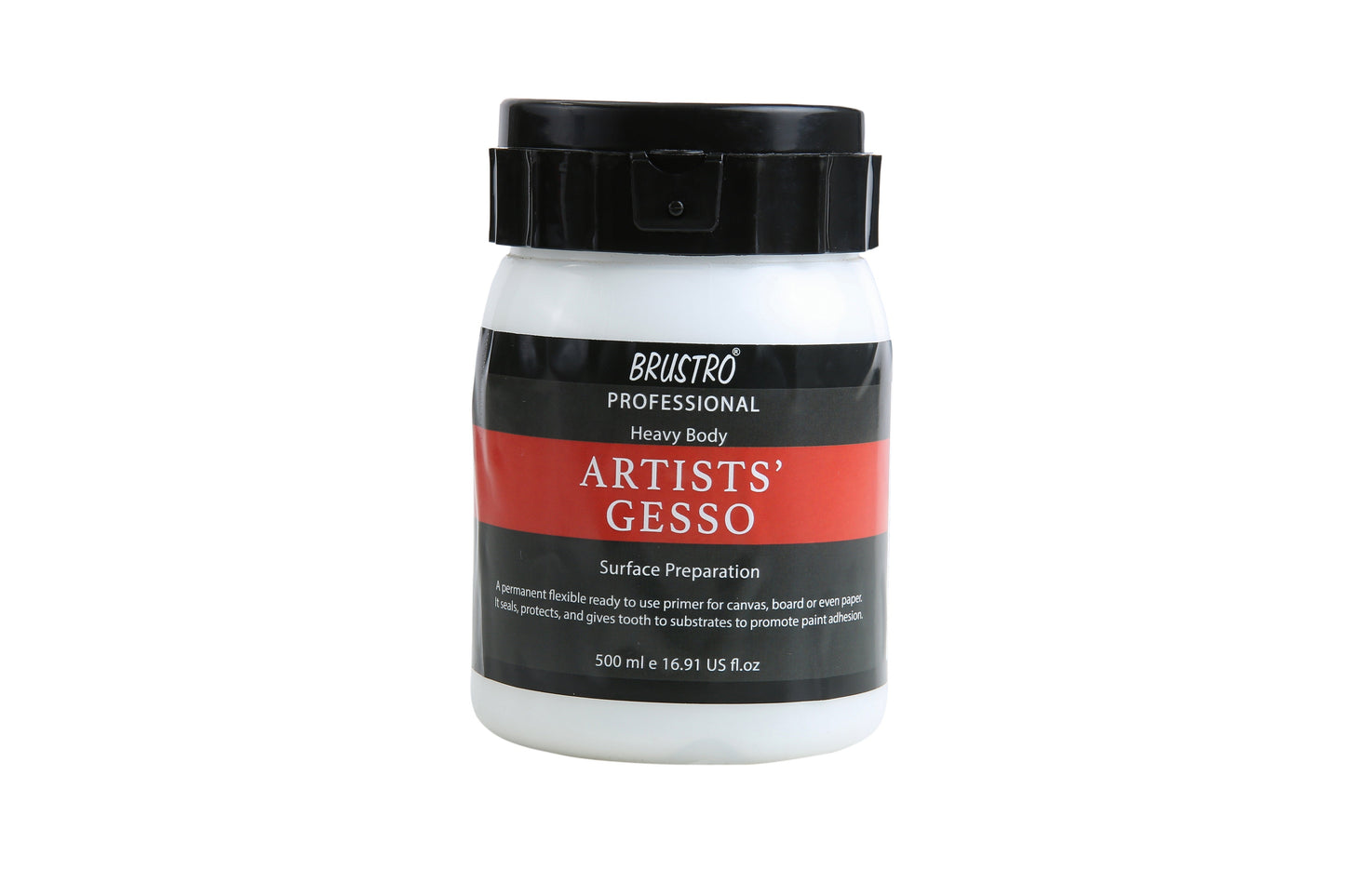 Brustro Artists Gesso Professional Quality 500 ml