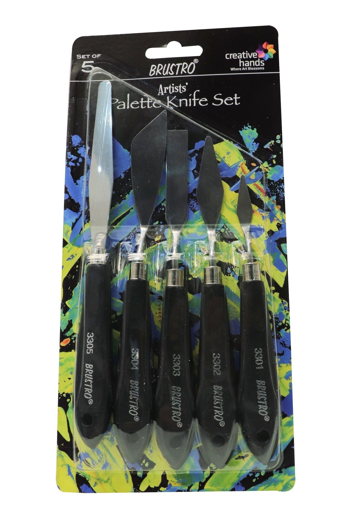 BRUSTRO Artists ’ Palette Knives (Set of 5)