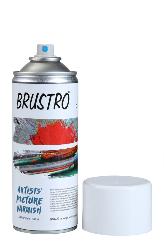 Brustro Artists' Varnish - Gloss- 400 ml spray can ( Made In Spain )