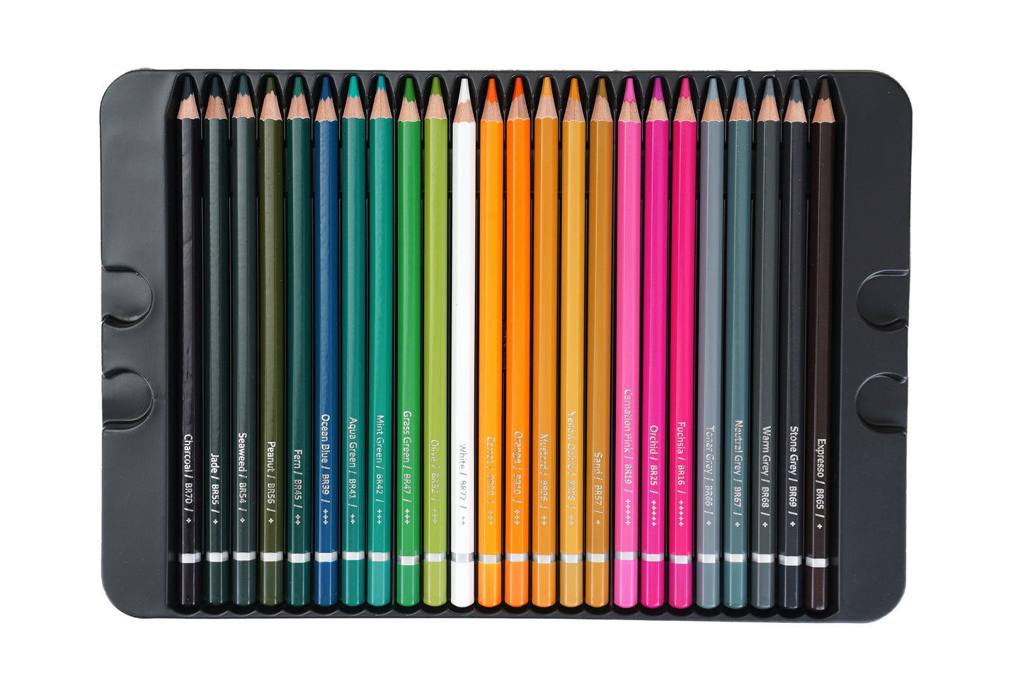 BRUSTRO Artists Watercolour Pencil Set of 72 in Elegant tin Box