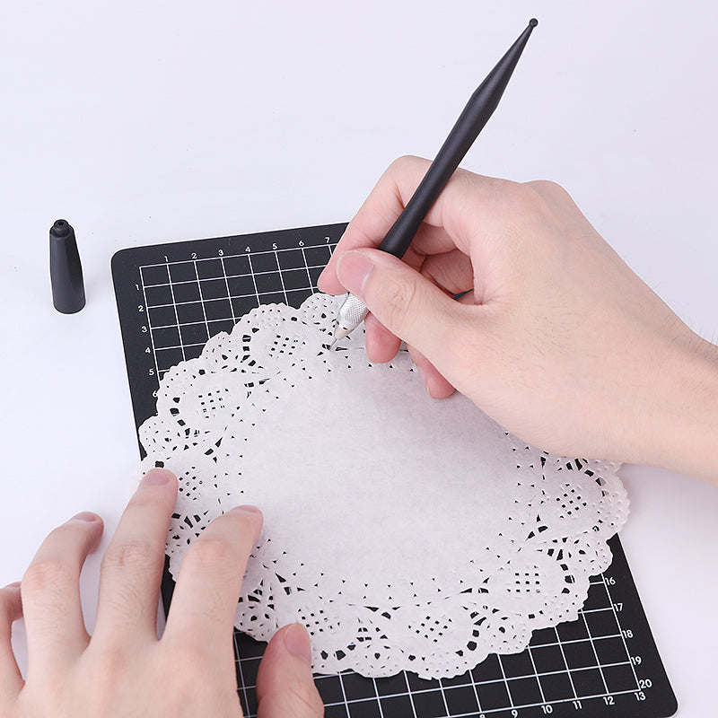 Brustro Crafter Pen Knife with Embossing Stylus 8 Blade refills included