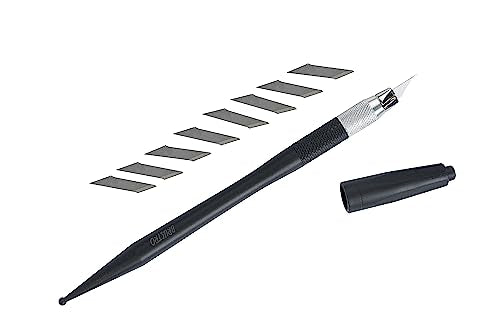 Brustro Crafter Pen Knife with Embossing Stylus 8 Blade refills included
