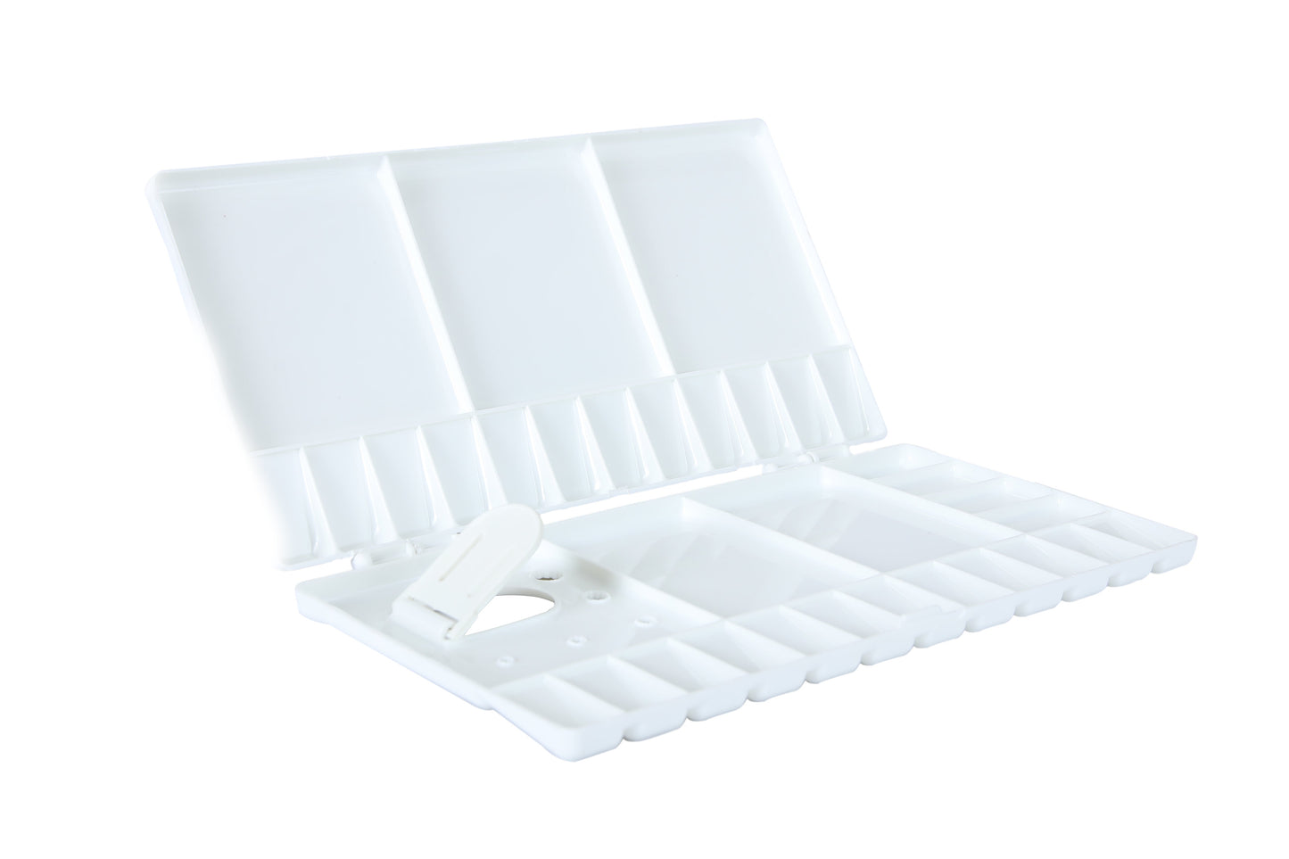 Brustro Folding Box 33 Well Plastic Palette 26X13CM