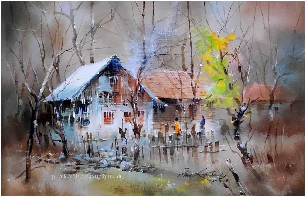 BRUSTRO Oval Shaped 9 Well Plastic Palette 21X28CM. (Pack of 2)