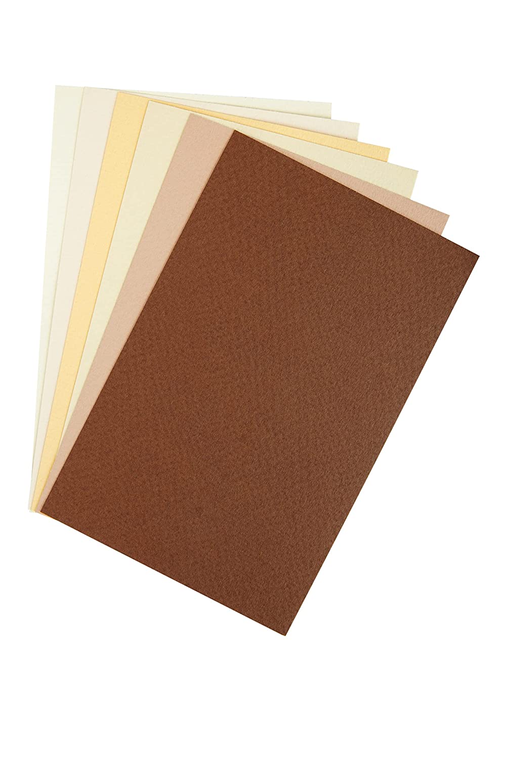 Brustro Artists' Pastel Paper Pad Set of 2, 24 Sheets (160 GSM) Each, Colour - Earth Tones & Grey Tones, Size - 3.5" x 5.5"