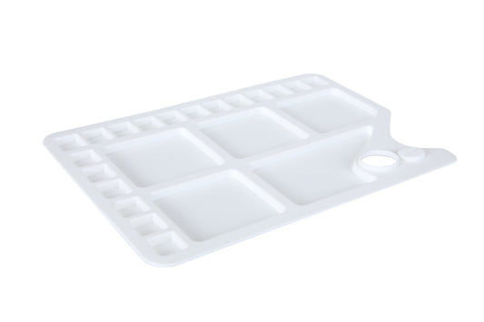 Brustro Rectangle 23 Well Plastic Palette 34.5X23.5CM