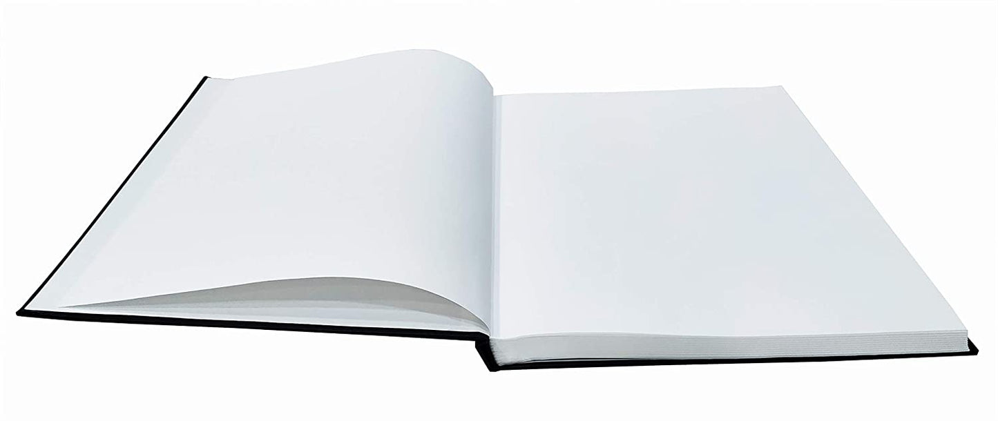 Brustro Artists Stitched Bound Sketch Book, A4 Size, 156 Pages, 90 GSM