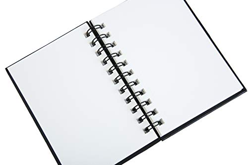 BRUSTRO Artist 100% Cotton Watercolour Wiro Bound Journal Cold Pressed 300 GSM, A5 – (20 Sheets)