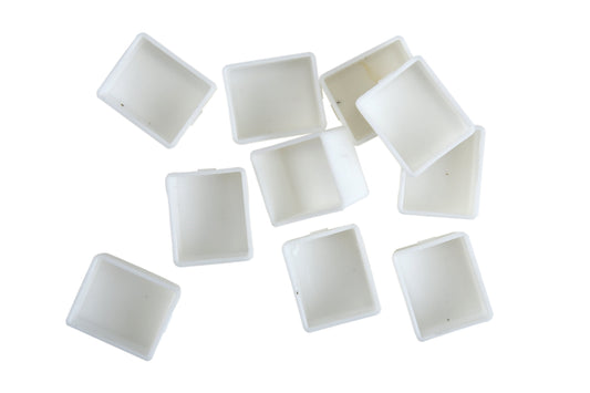 Brustro Empty Watercolour Half Pans - Pack of 24