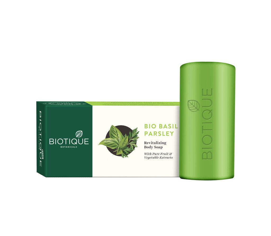 Biotique Basil And Parsley Revitalizing Body Soap