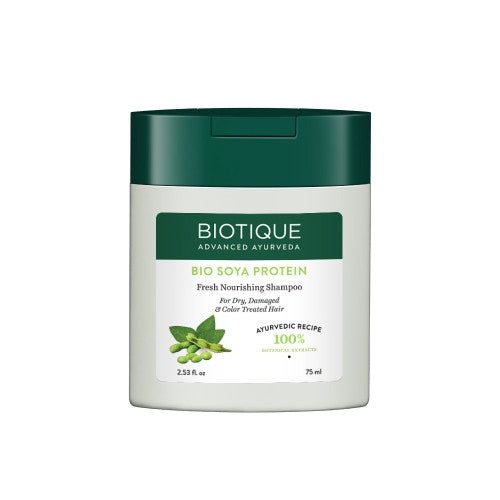 Biotique Soya Protein Intense Repair Shampoo for Dry, Damaged & Color Treated Hair