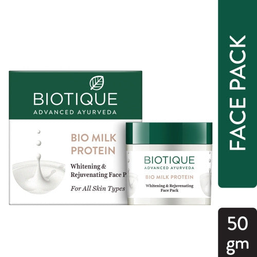 Biotique Milk Protein Instant Glow Brightening Face Pack