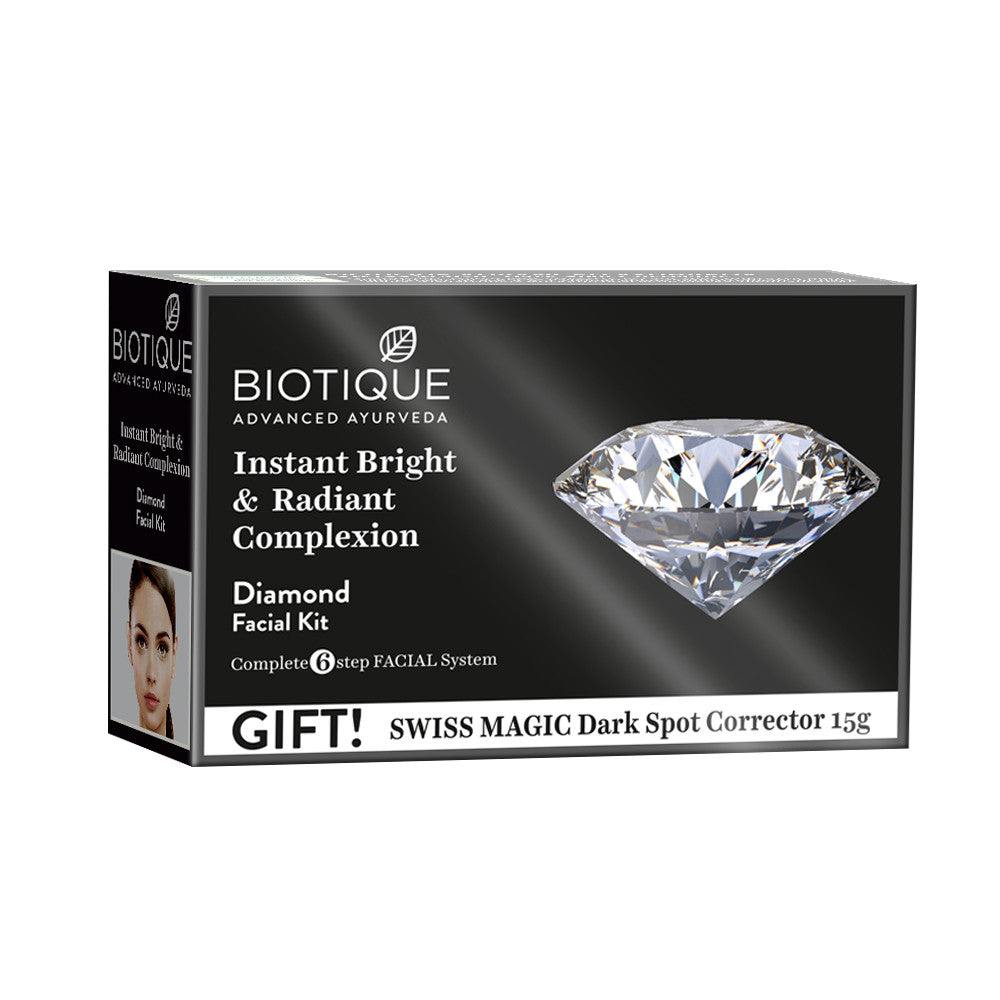 Biotique Diamond Instant Bright & Radiant Complexion Facial Kit