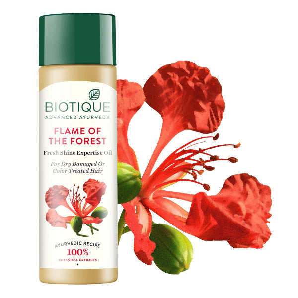 Biotique Flame Of The Forest Intense Repair Therapeutic Hair Oil (120 ml)