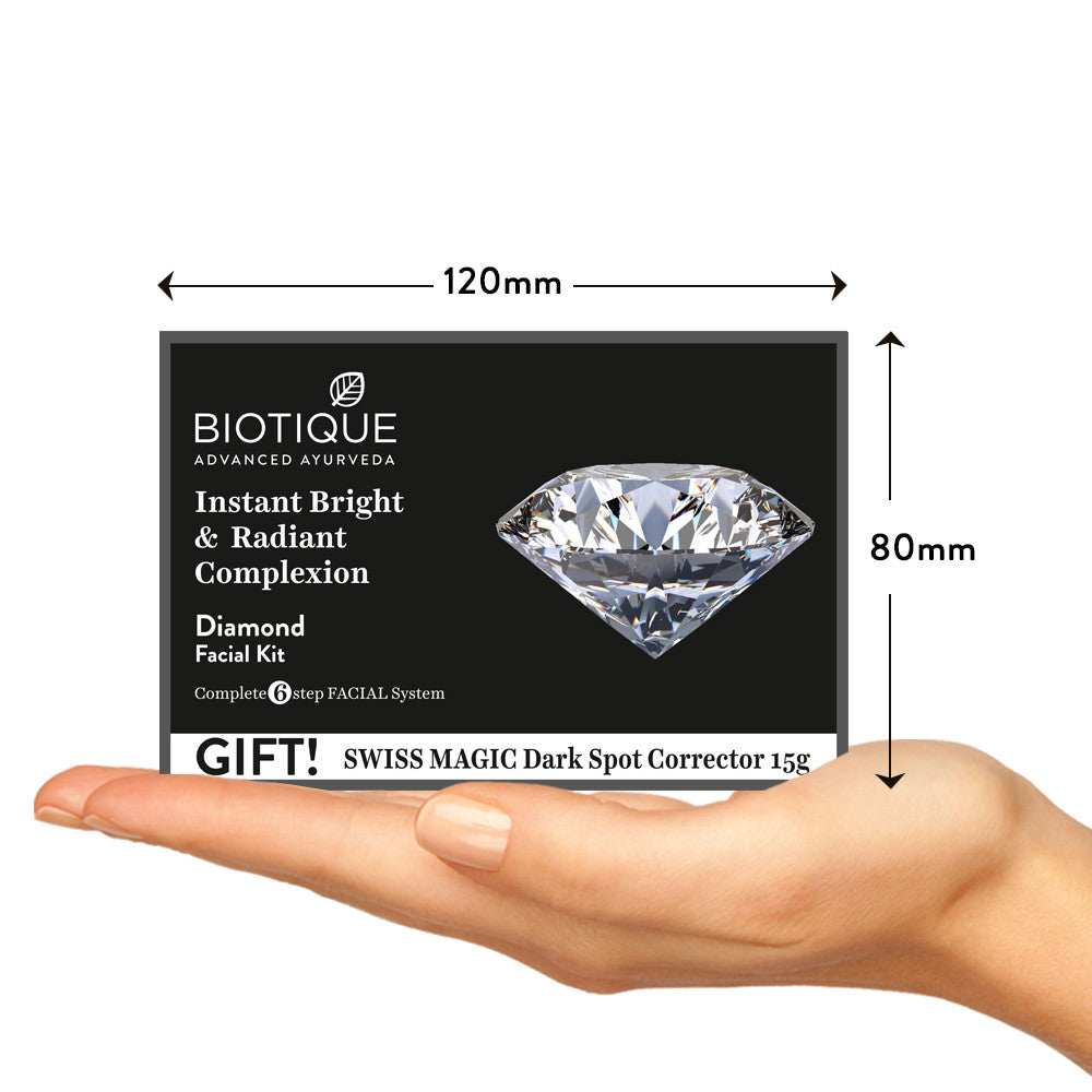Biotique Diamond Instant Bright & Radiant Complexion Facial Kit