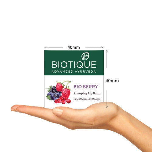 Biotique Berry Plumping Lip Balm Smoothes & Swells Lips (12 gm)