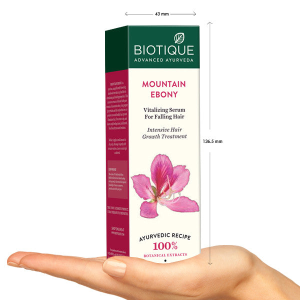 Biotique Mountain Ebony Anti Hair Fall Hair Serum - 120 ml
