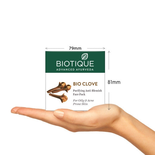 Biotique Bio Clove Purifying Anti- Blemish Face Pack - 75 gms