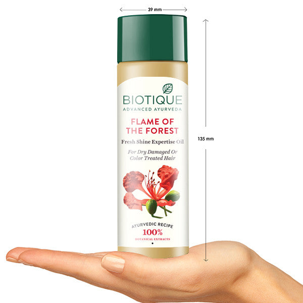 Biotique Flame Of The Forest Intense Repair Therapeutic Hair Oil (120 ml)
