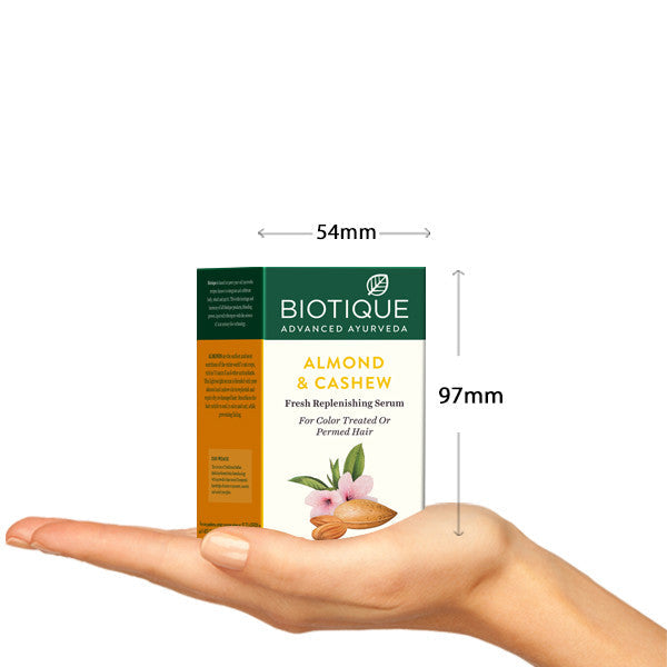 Biotique Bio Almond and Cashew Fresh Replenishing Hair Serum (40 ml)