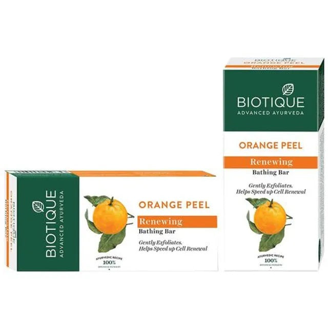 Biotique Advanced Ayurveda Orange Peel Revitalizing Body Soap - 150 gms