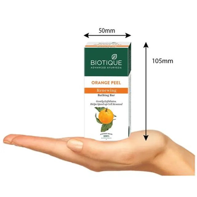 Biotique Advanced Ayurveda Orange Peel Revitalizing Body Soap - 150 gms