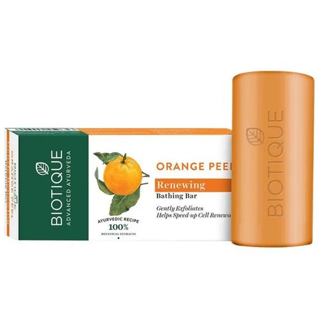 Biotique Advanced Ayurveda Orange Peel Revitalizing Body Soap - 150 gms