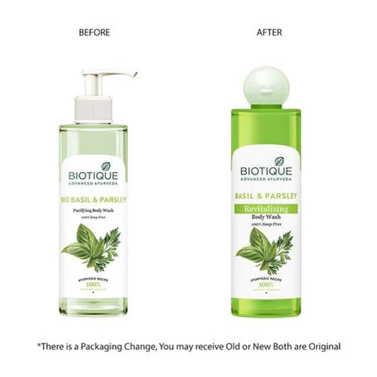 Biotique Basil & Parsley Revitalizing Body Wash - 200 ml