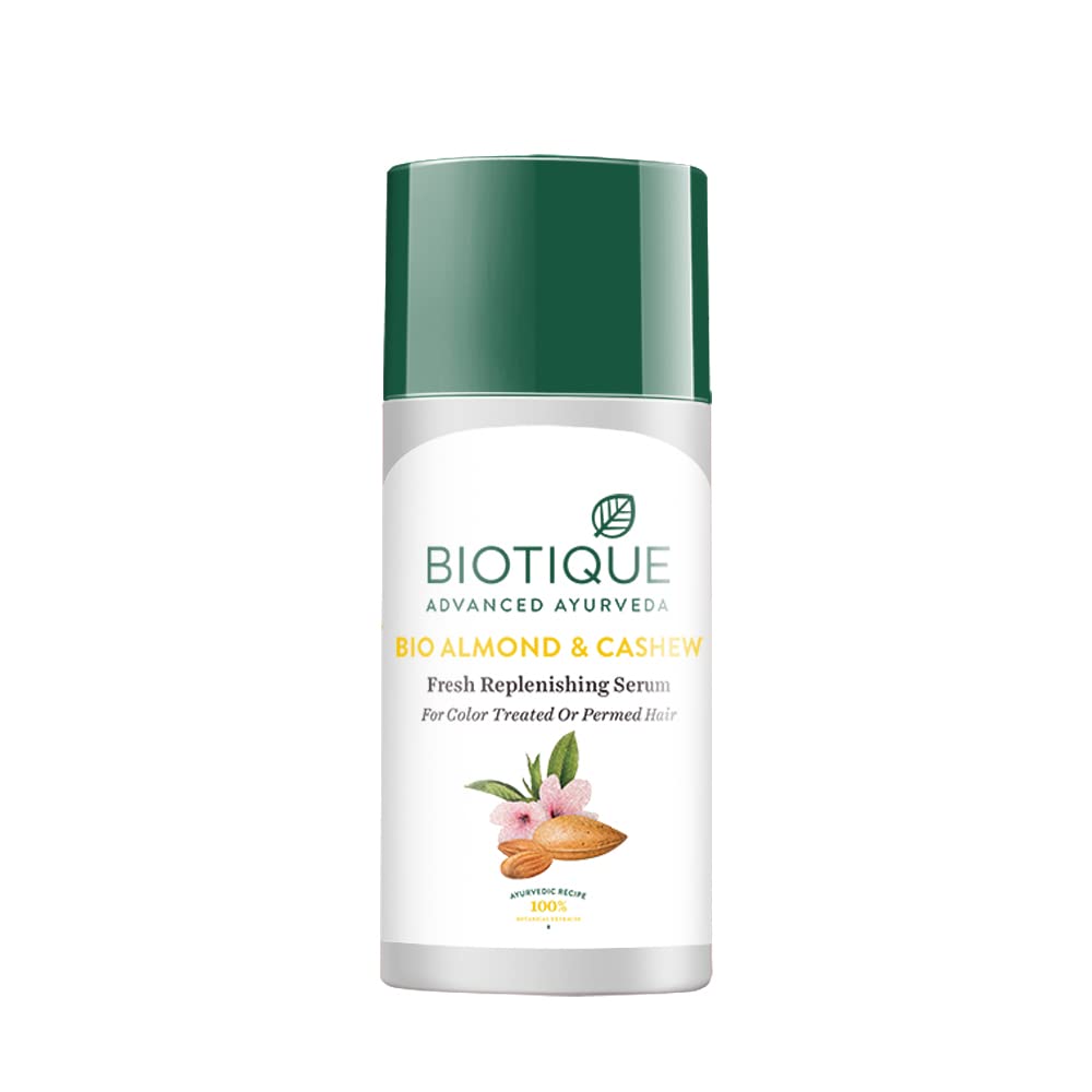 Biotique Bio Almond and Cashew Fresh Replenishing Hair Serum (40 ml)