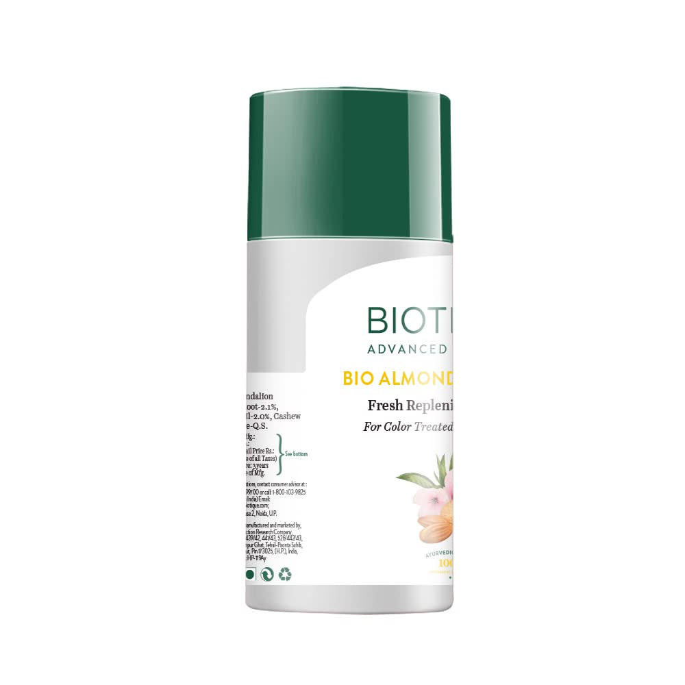 Biotique Bio Almond and Cashew Fresh Replenishing Hair Serum (40 ml)