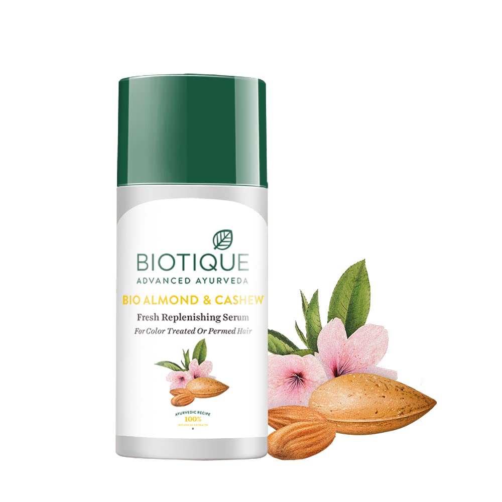 Biotique Bio Almond and Cashew Fresh Replenishing Hair Serum (40 ml)