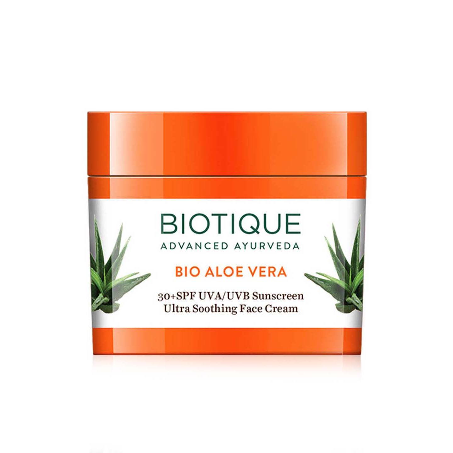 Biotique Sun Shield Aloe Vera Sunscreen Lotion (Cream) 30+ SPF UVB