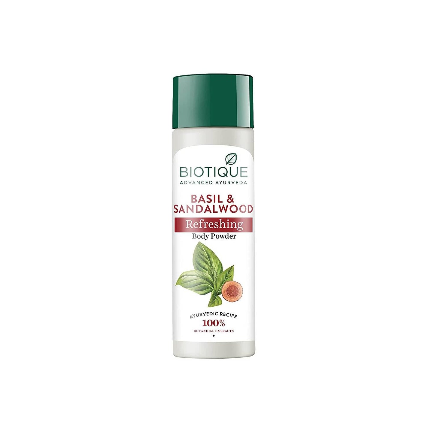 Biotique Bio Basil and Sandalwood Refreshing Body Powder - 150 gm
