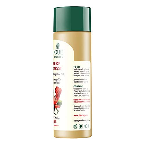 Biotique Flame Of The Forest Intense Repair Therapeutic Hair Oil (120 ml)