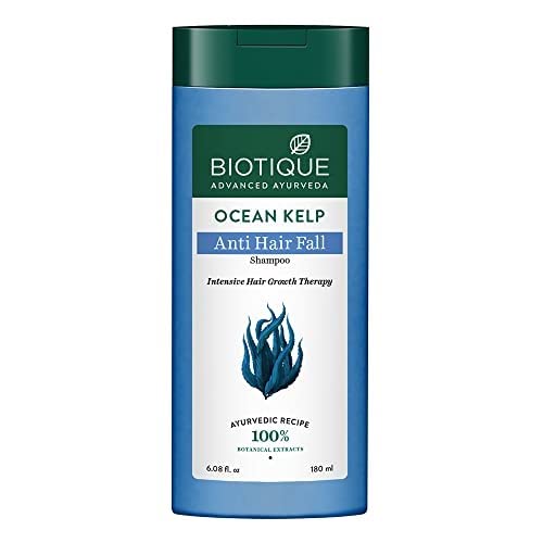 Biotique Ocean Kelp Anti hair Fall Shampoo for Hair Growth Therapy
