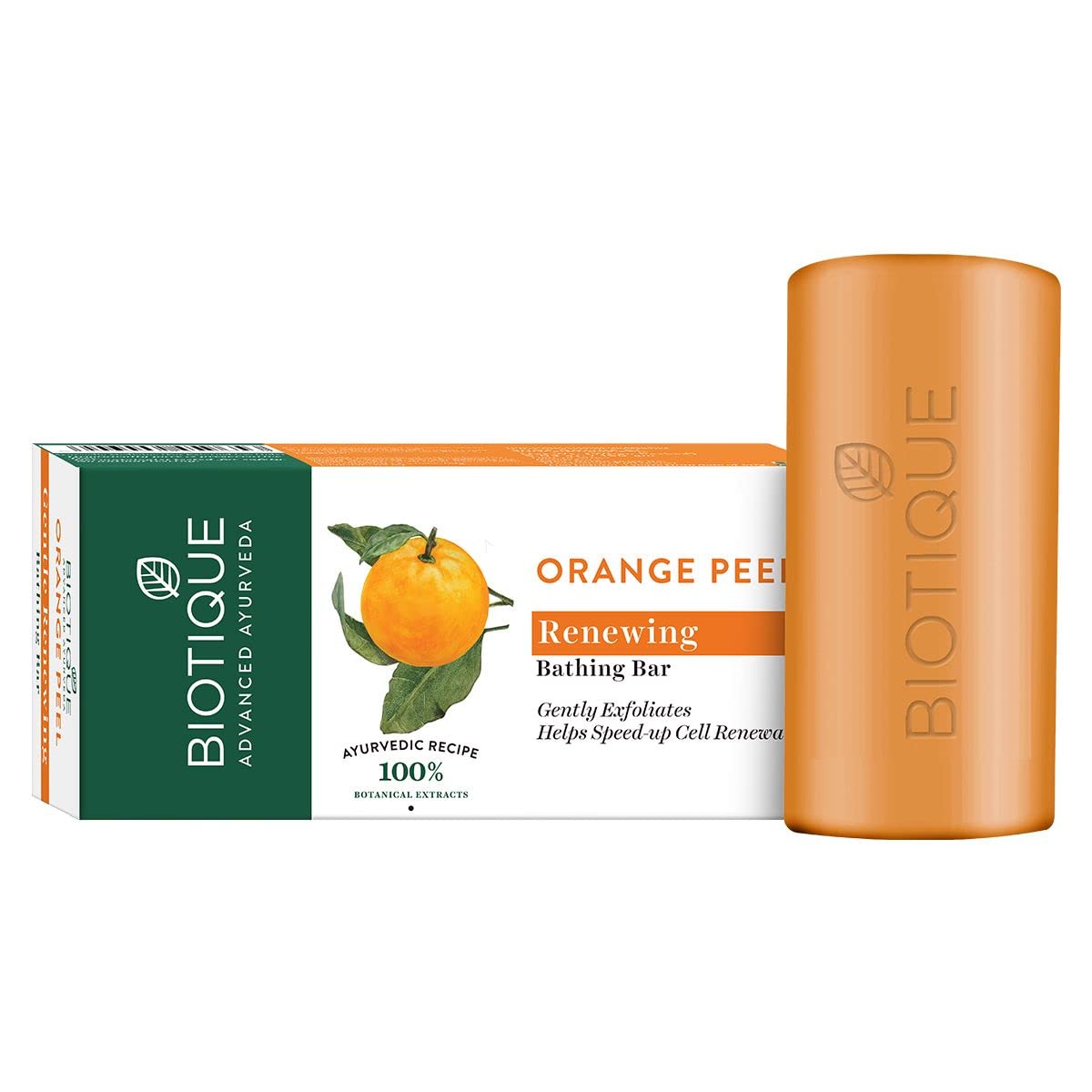 Biotique Advanced Ayurveda Orange Peel Revitalizing Body Soap - 150 gms