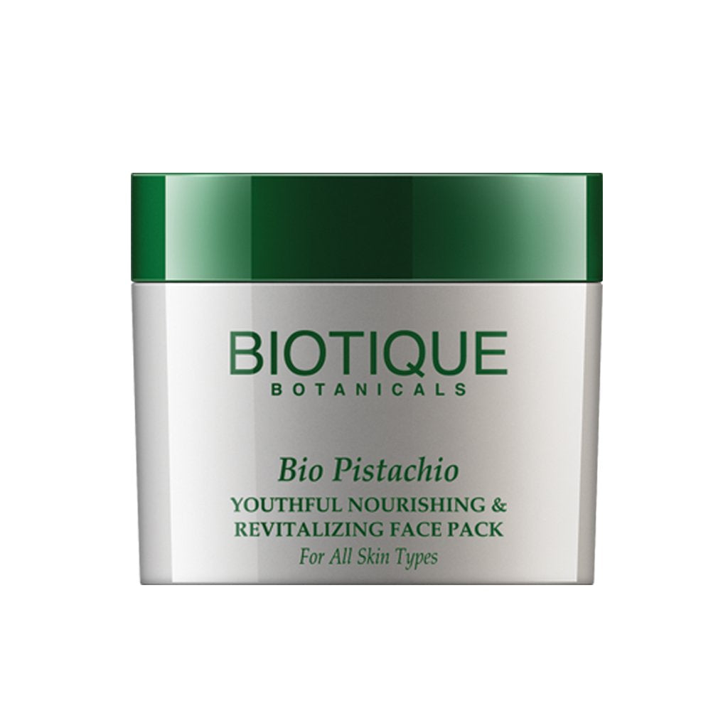 Biotique Pistachio Anti-Ageing Nourishing Face Pack, for All Skin Types