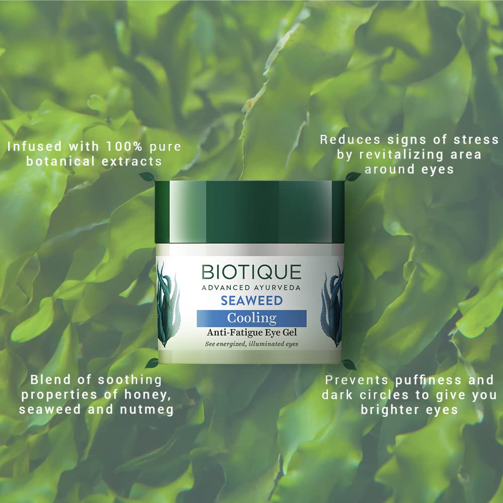 Biotique Bio Seaweed Revitalizing Anti Fatigue Eye Gel (15 gm)