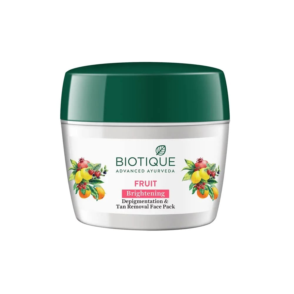 Biotique Fruit Brightening Depigmentation & Tan Removal Face Pack