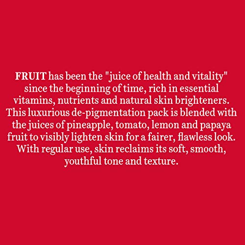 Biotique Fruit Brightening Depigmentation & Tan Removal Face Pack