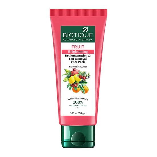 Biotique Brightening Depigmentation & Tan Removal Face Pack