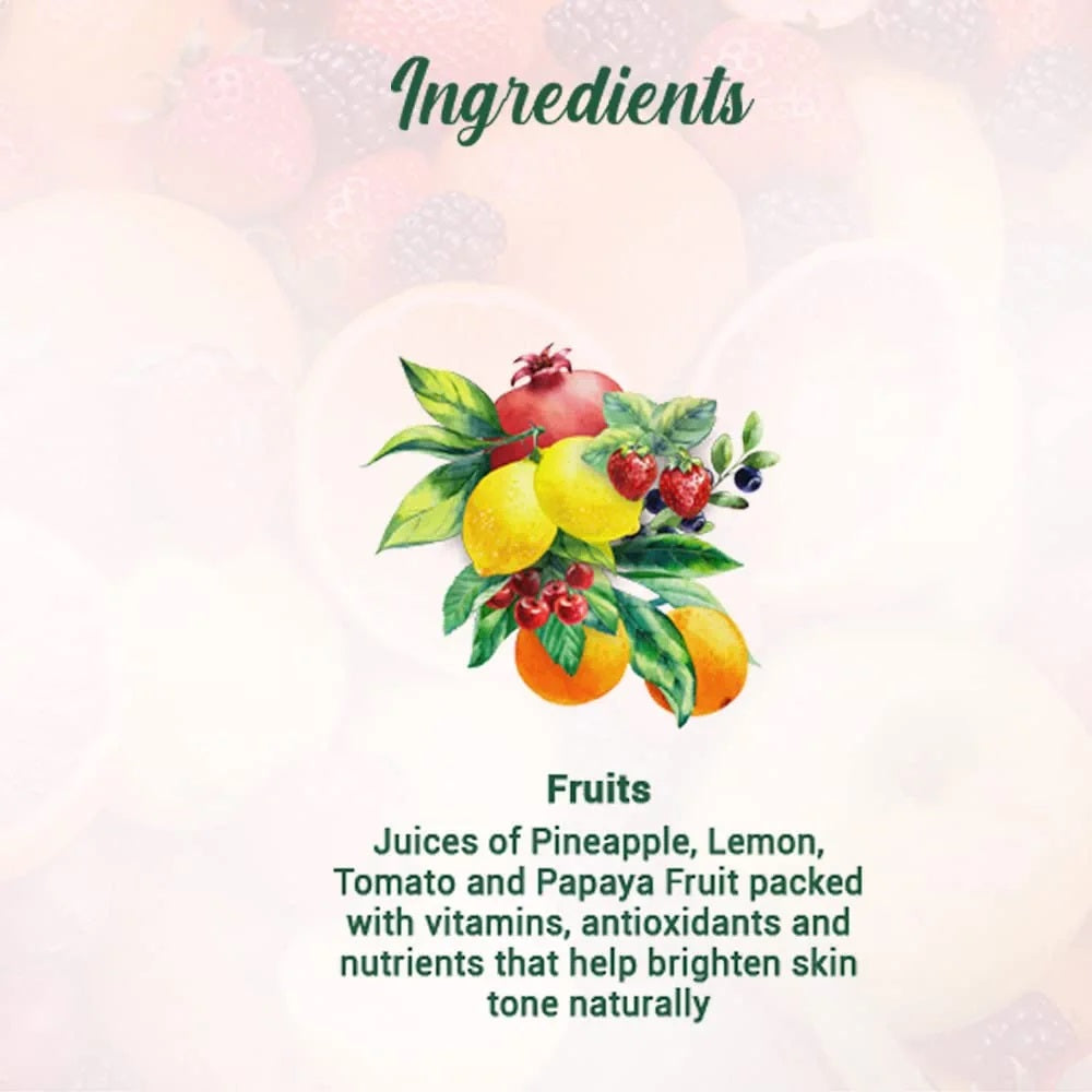 Biotique Fruit Brightening Depigmentation & Tan Removal Face Pack