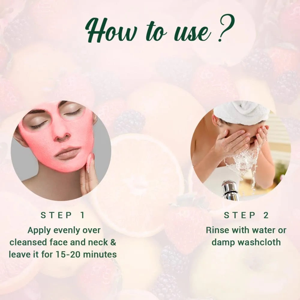 Biotique Fruit Brightening Depigmentation & Tan Removal Face Pack