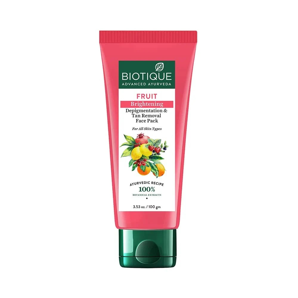 Biotique Brightening Depigmentation & Tan Removal Face Pack