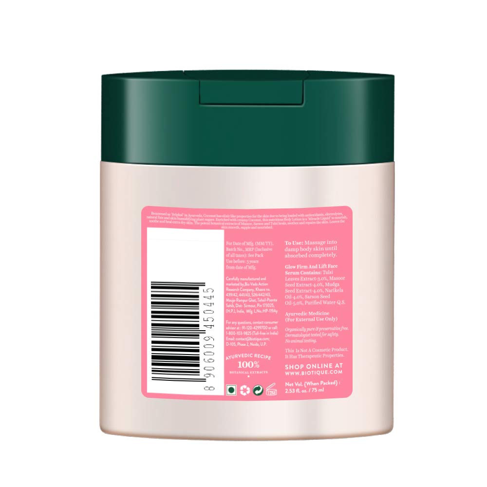 Biotique Creamy Coconut Deep Nourish Body Lotion for Extra Dry Skin