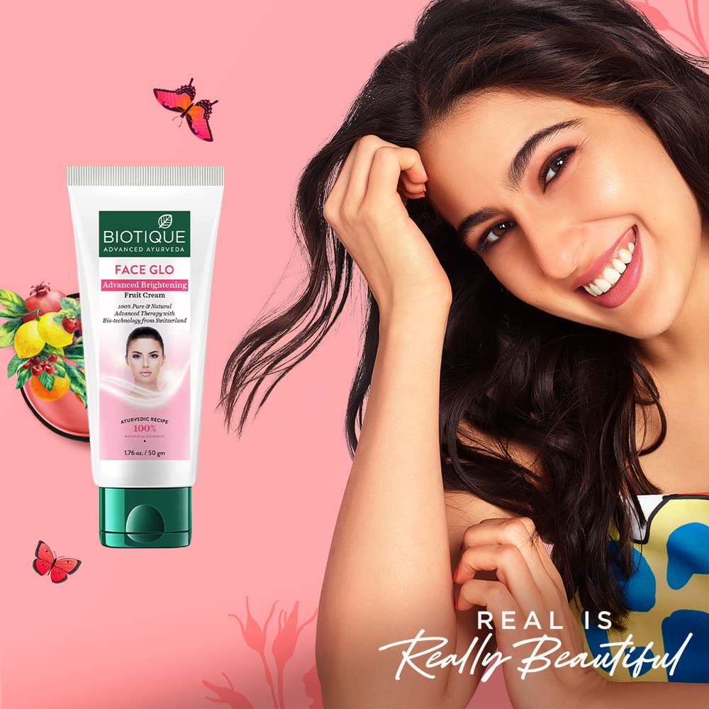 Biotique Face Glo Advance Brightening Fruit Cream (50 gm)